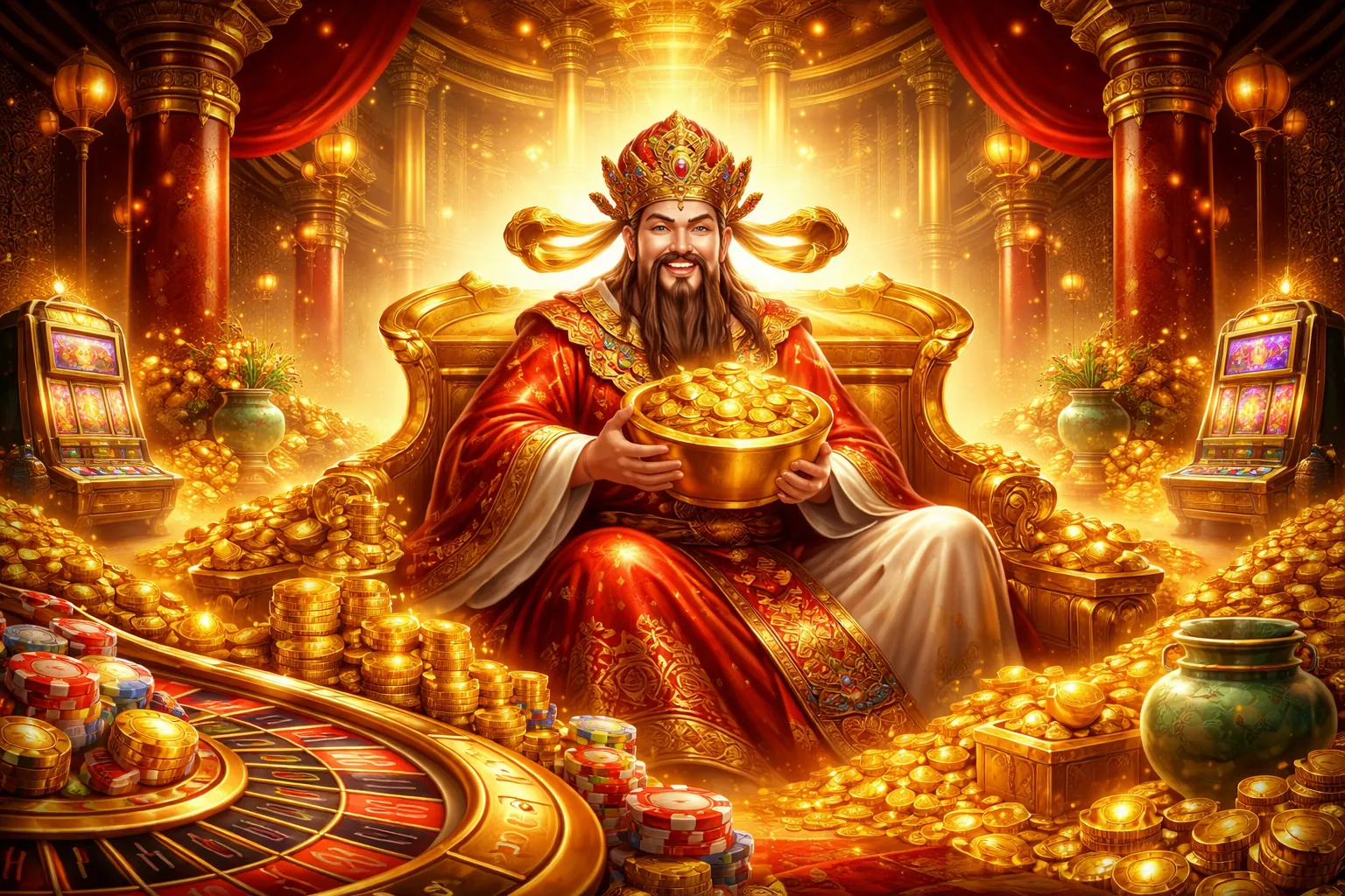 Sân vận động sôi động với người hâm mộ và biểu tượng cá cược thể thao Full88 Game